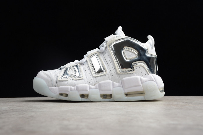 air more uptempo chrome white (w) 917593-100