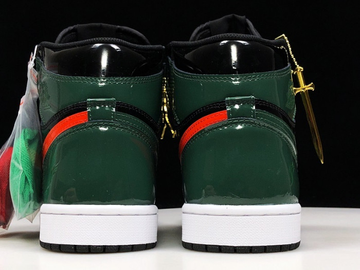 jordan 1 retro high solefly art basel black - av3905-038