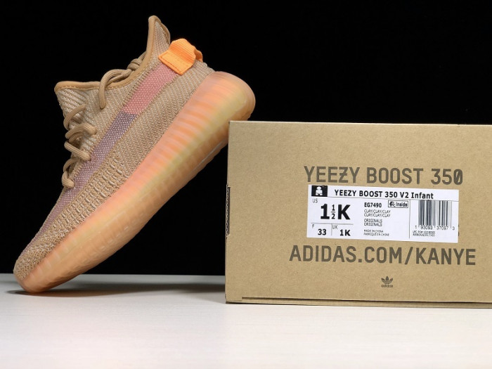 a*d*i*s Y**zy boost 350 v2 clay eg7490 kids